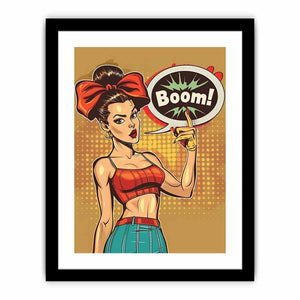 Boom Art Print