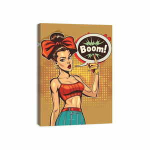 Boom Canvas Print