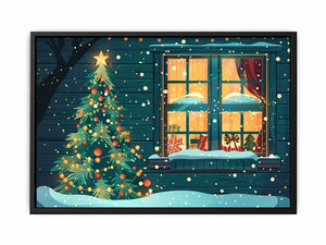 Christmas Window Painting