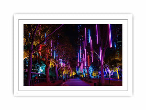 Lights Streched canvas