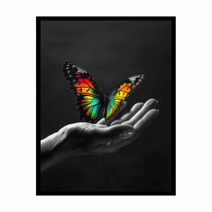 Love in Hands Painting