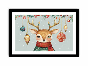 Cute Deer Art Print