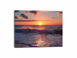 Brighton Beach Canvas Print