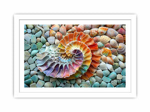 SHell Streched canvas