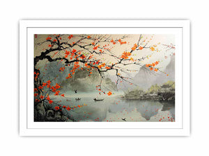 River Streched canvas