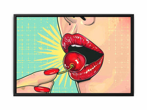 Beautiful Lips Painting