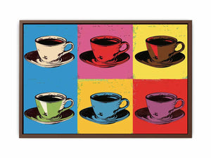 Coffee Cups Poster