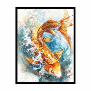 Lucky Koi Painting