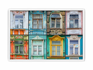Grid Framed Print