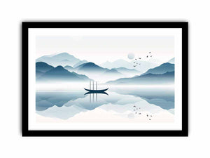 In the Lake Art Print