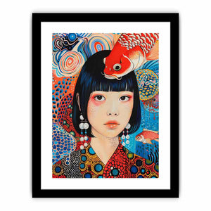 Pretty & Lucky Fish Art Print