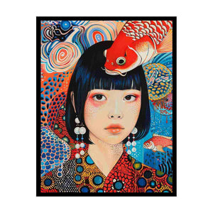 Pretty & Lucky Fish Painting