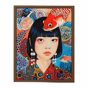 Pretty & Lucky Fish Poster