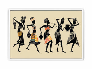 Dance in Africa Framed Print
