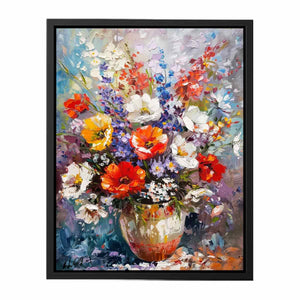 Lovely Flower Vase Painting