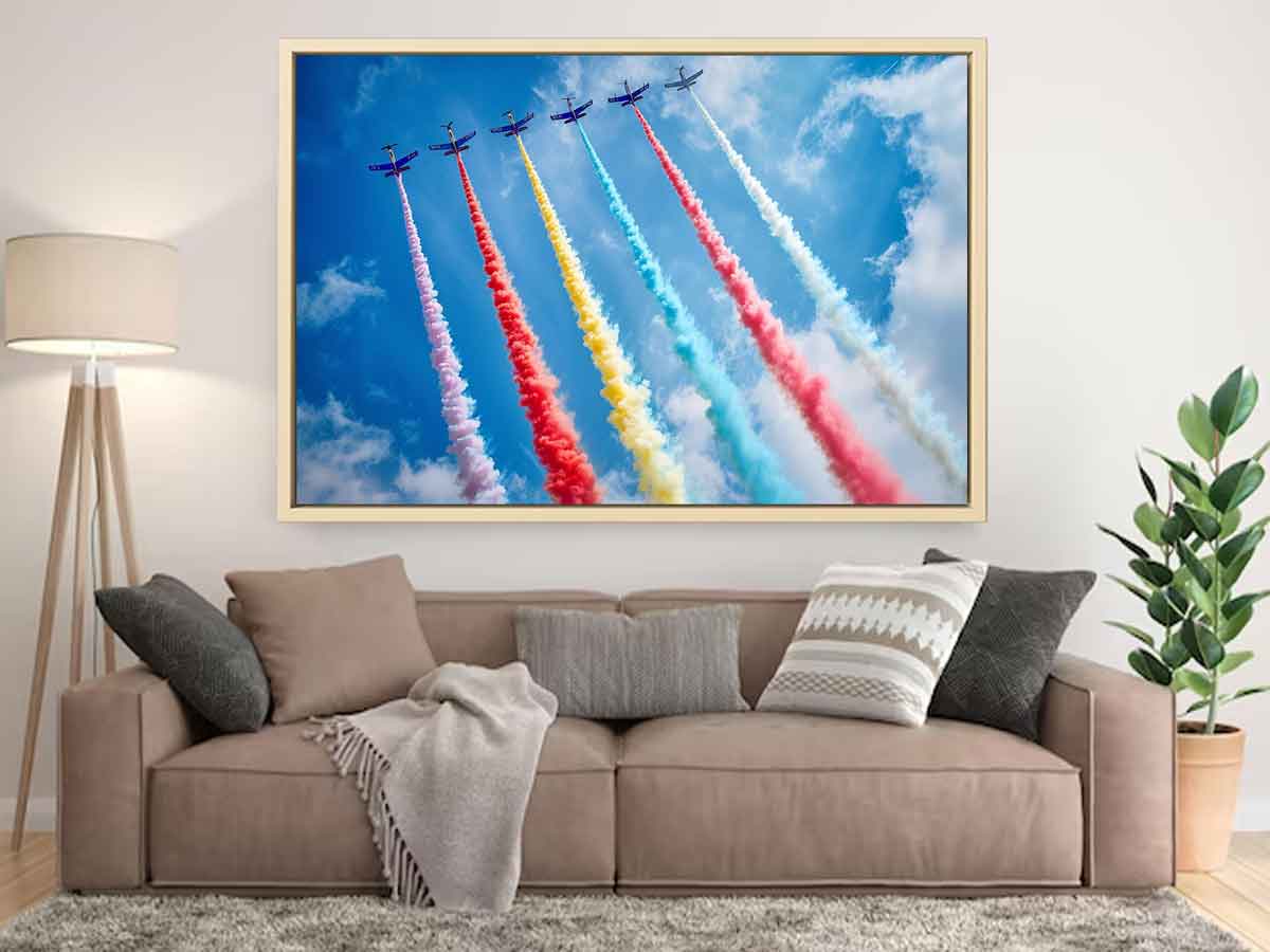Flying Planes Rainbow