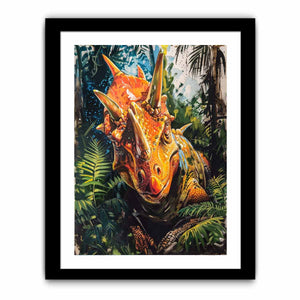 Dinosaur Painting Art Print