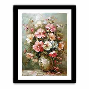 Flowers and Vase Art Print