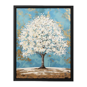 White Tree Painting