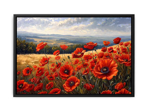 Poppy Field Painting