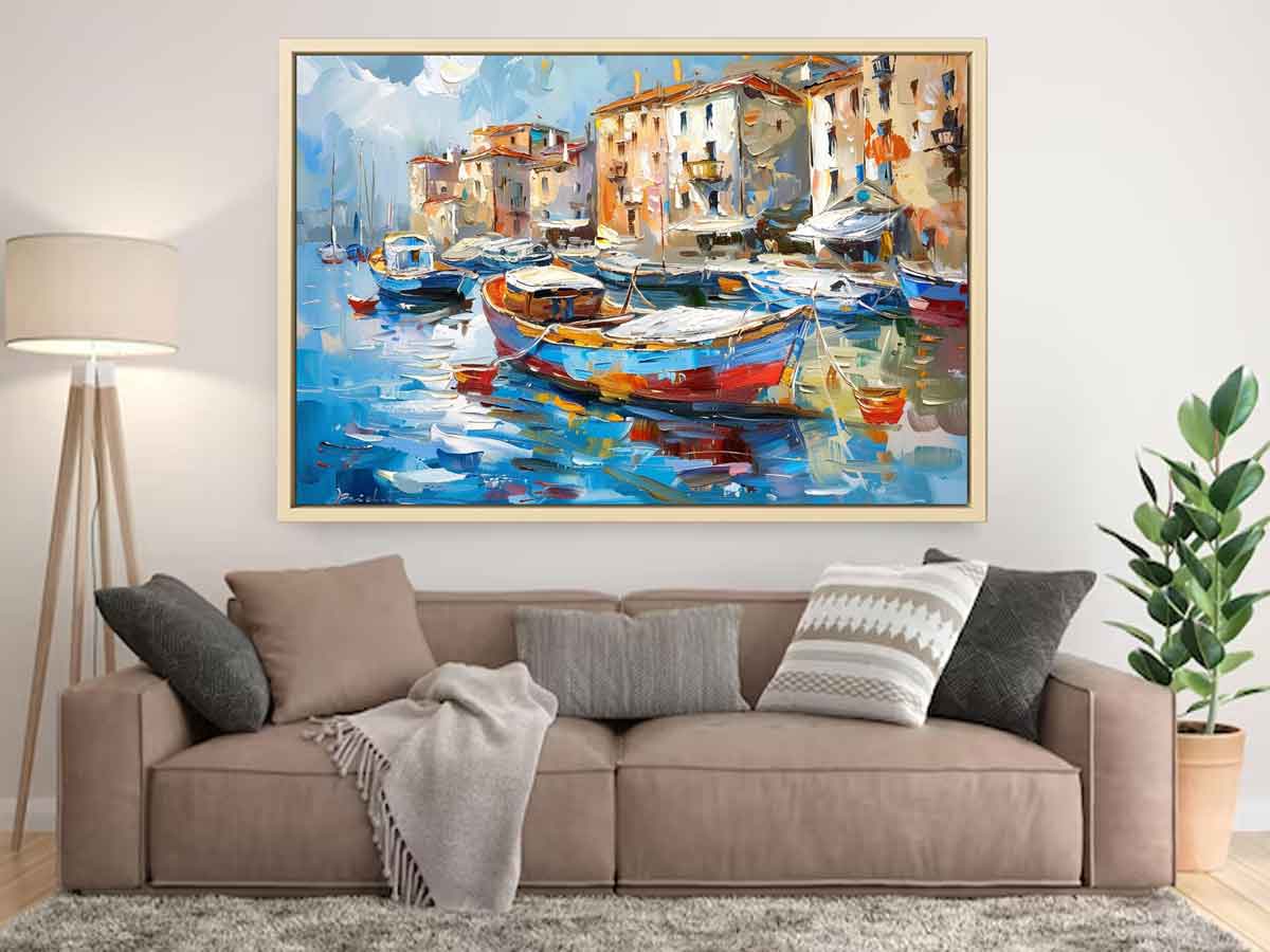 Beautiful Boats Painting