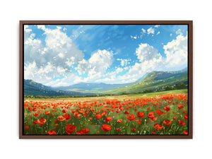 Poppy Field Poster