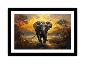 Elephant Art Print