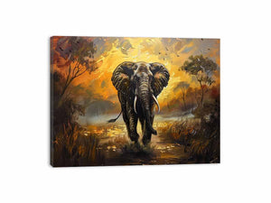Elephant Canvas Print