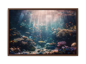 Underwater Coral Poster