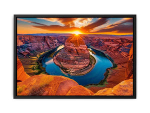 Horseshoe Canyon Painting