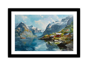 Noway Landscape Art Print