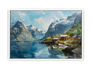 Noway Landscape Framed Print