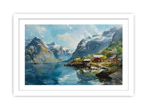 Noway Landscape Streched canvas