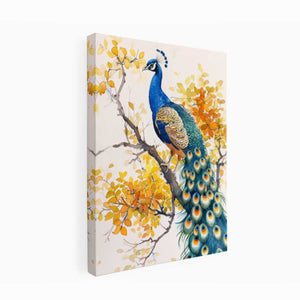 Peacock Art Canvas Print