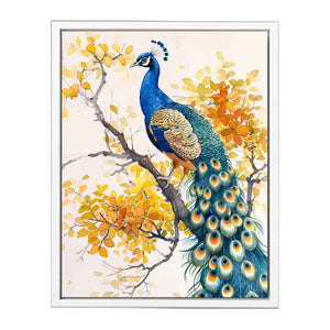 Peacock Art Framed Print