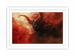 Devil Streched canvas