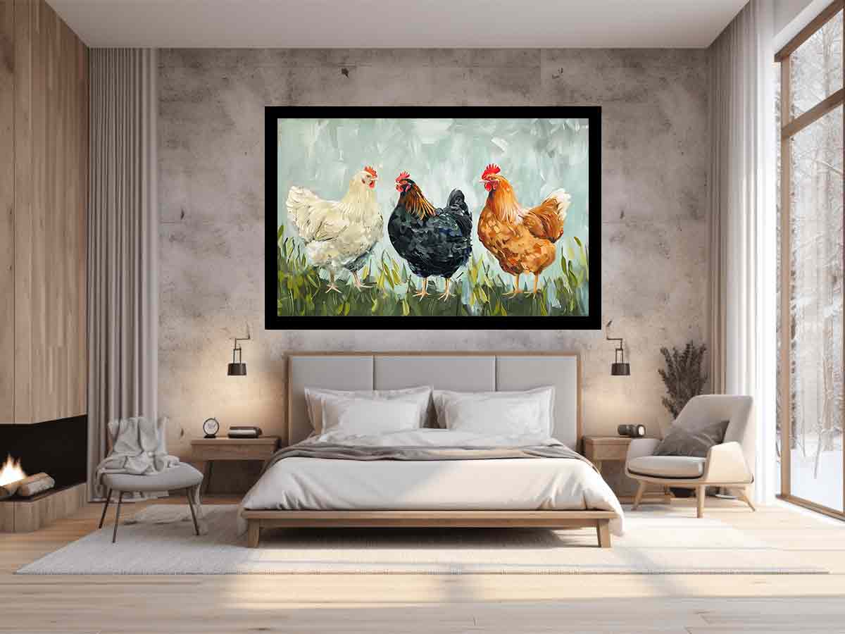 Three Little Hens