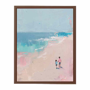 Beach Walk Poster