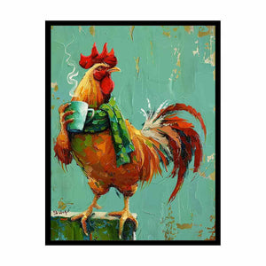 Rooster Painting