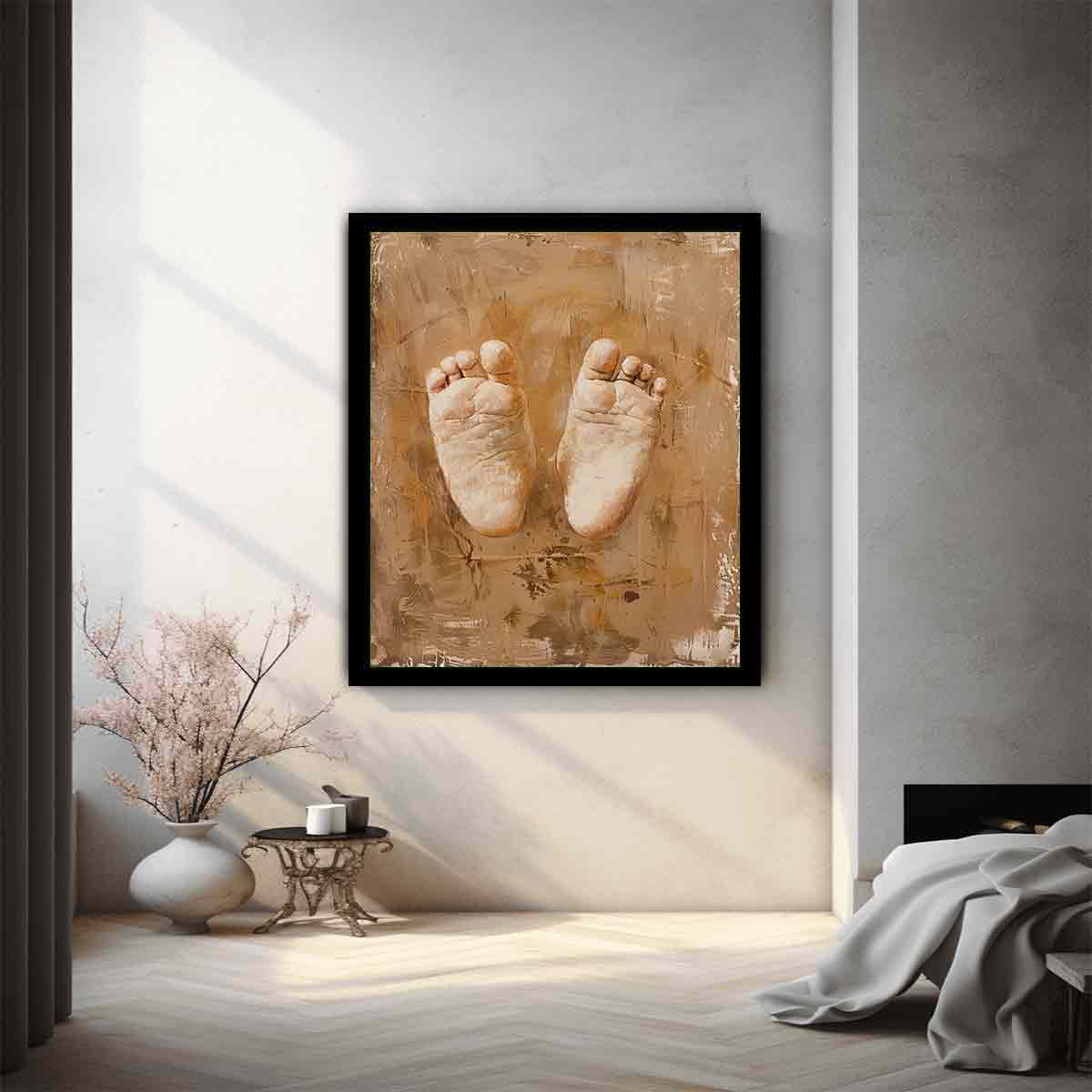 Feet Painting.