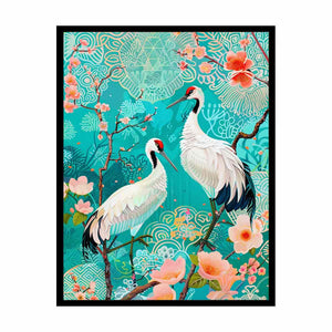 Cranes Painting