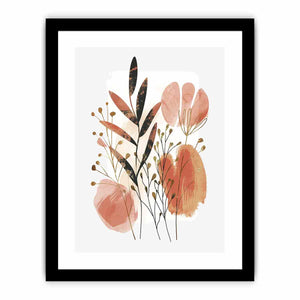 Botanical Shapes Art Print