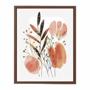 Botanical Shapes Poster