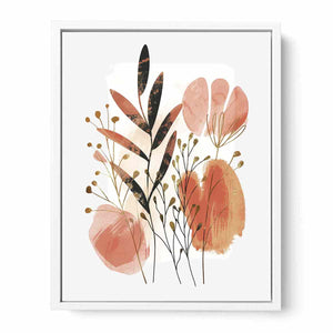 Botanical Shapes Framed Print