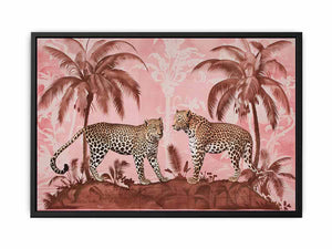 Two Leopards Painting