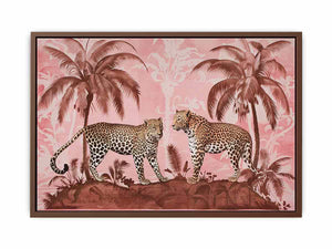 Two Leopards Poster