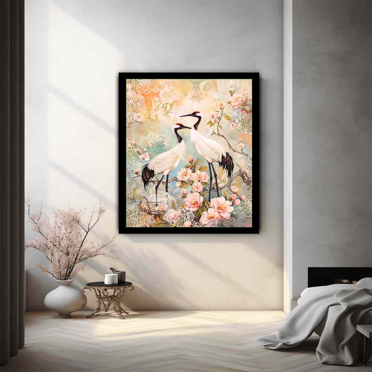 White Cranes