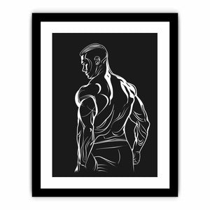 Strong Man Art Print