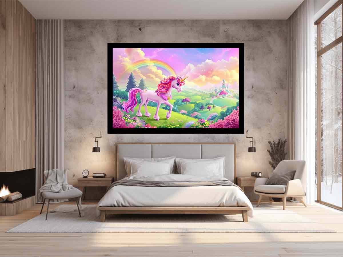 Unicorn In Garden