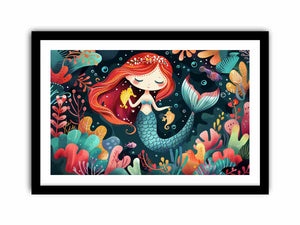 Mermaid Junior Art Print
